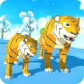 冬季老虎家庭模拟器3D