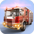 城市消防车驾驶救援3D