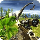恐龙射击或狩猎