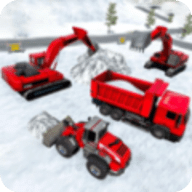 雪地挖掘机模拟器