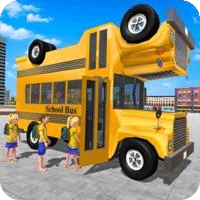 City School Coach Bus Drive 3D