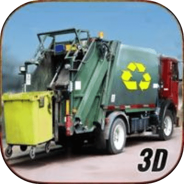 Modern City Garbage Dump Truck Driver 3D Simu