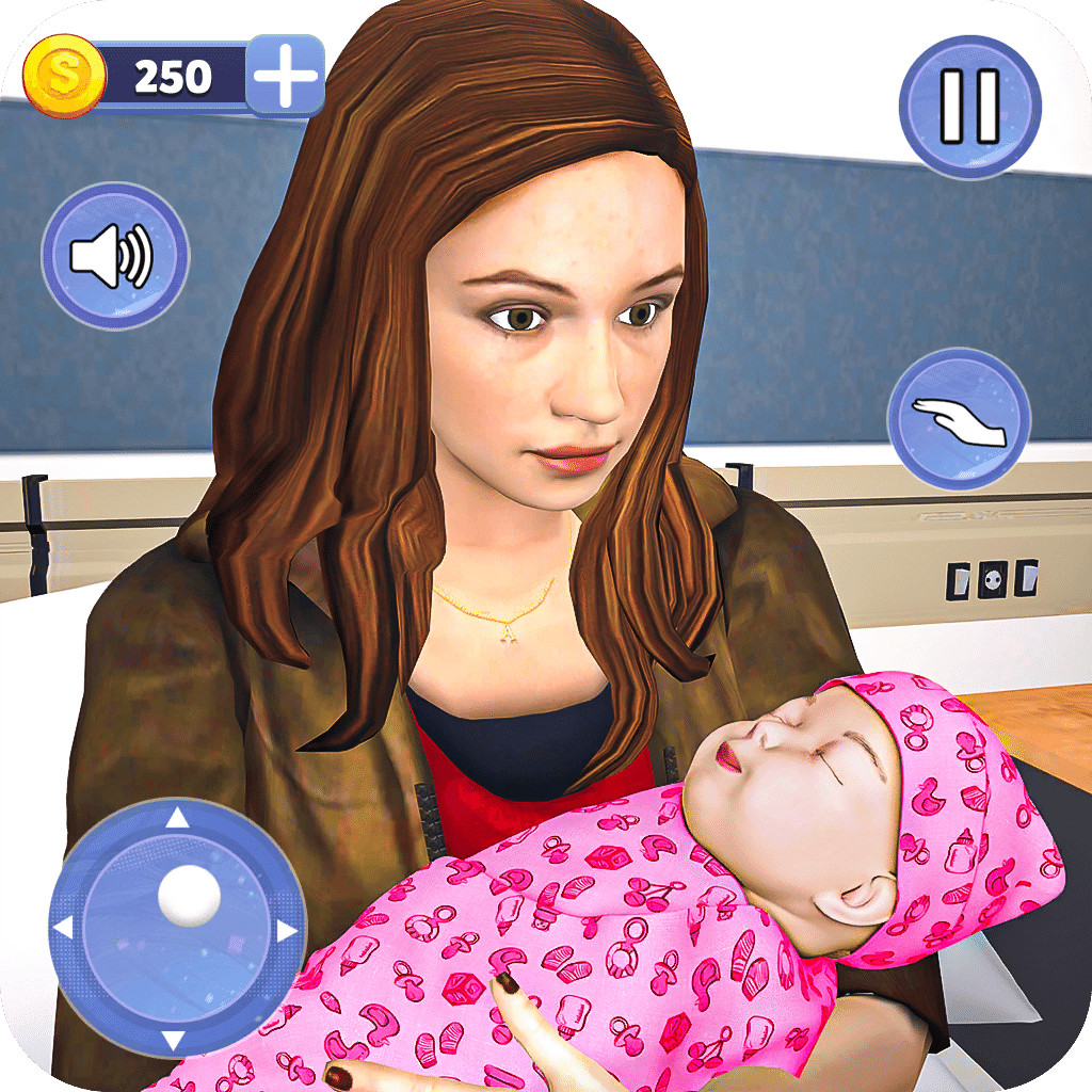 孕妈妈婴儿模拟3d