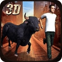 Crazy Angry Bull Attack 3D Run Wild and Smash