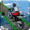 摩托车空中赛道3D
