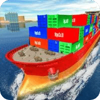 货运海港船模拟