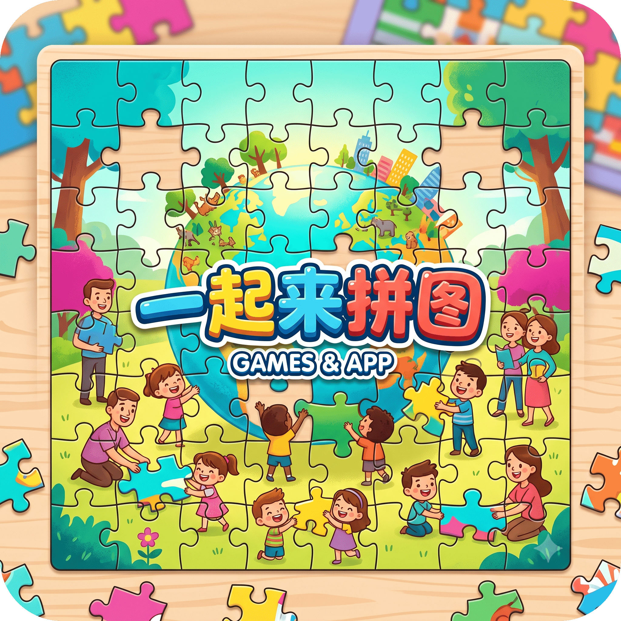 一起来拼图