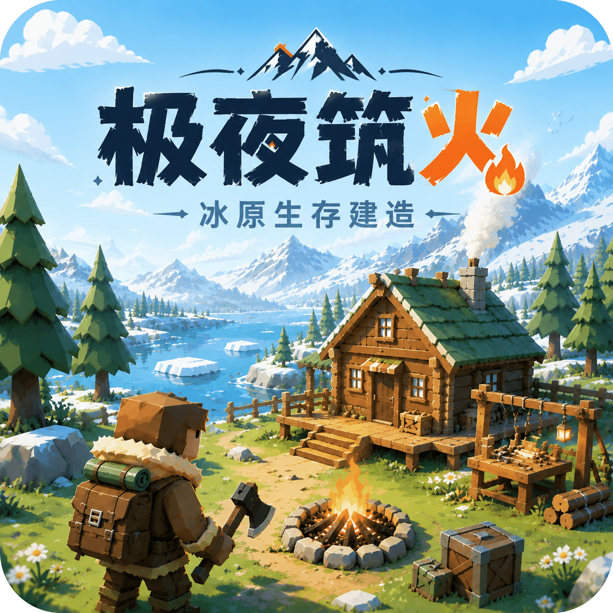 极夜筑火：冰原生存建造