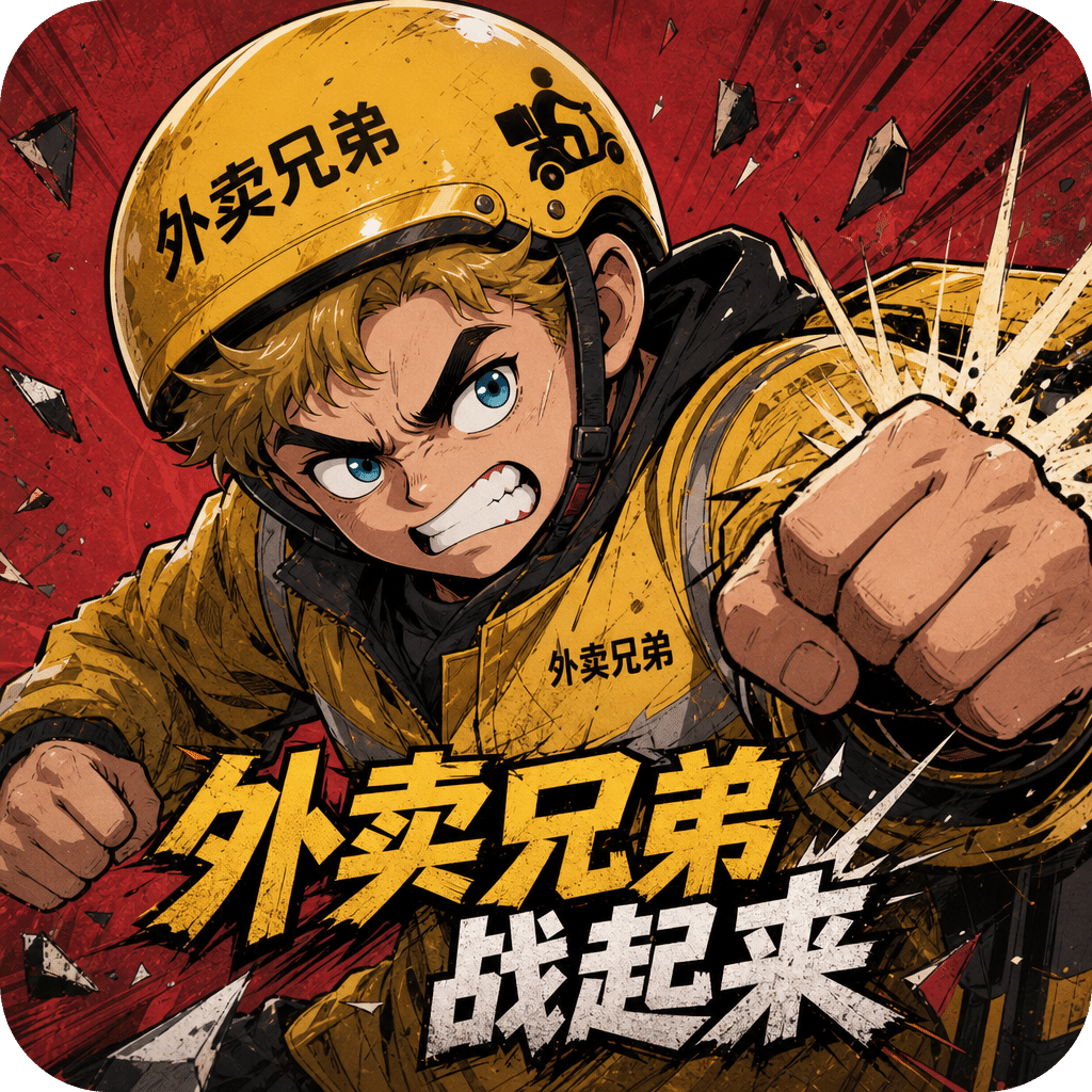 外卖兄弟战起来