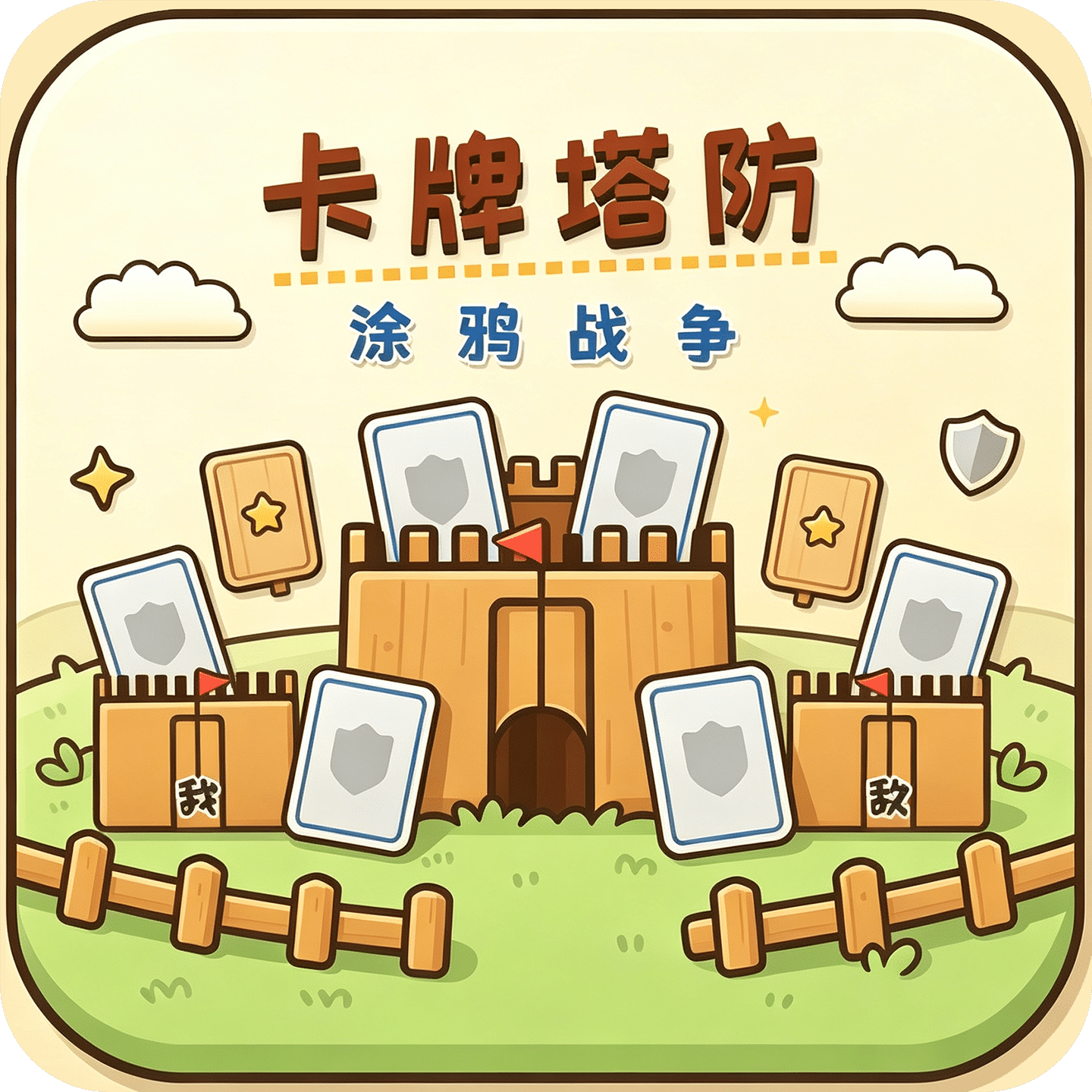 卡牌塔防：涂鸦战争