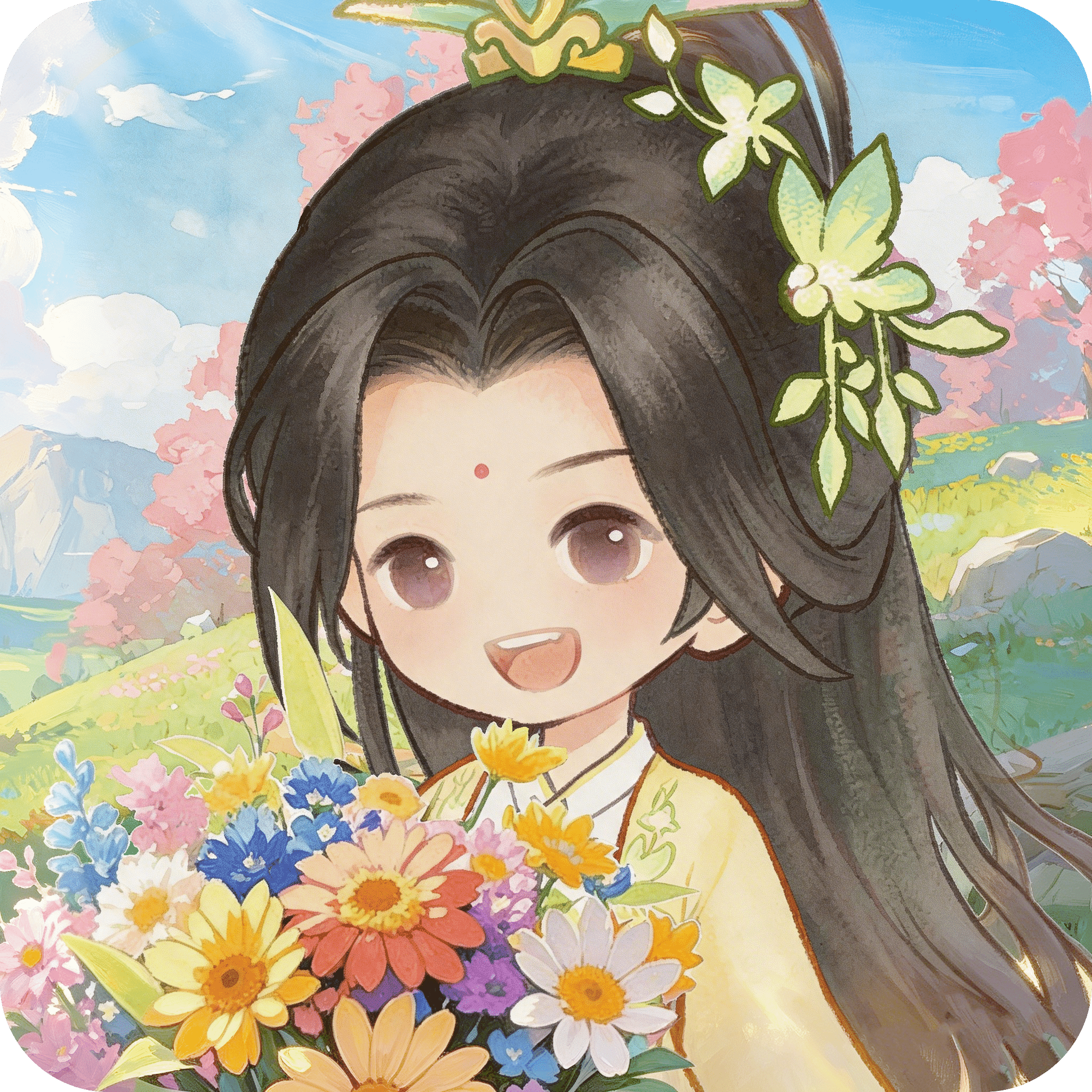 山海有花田