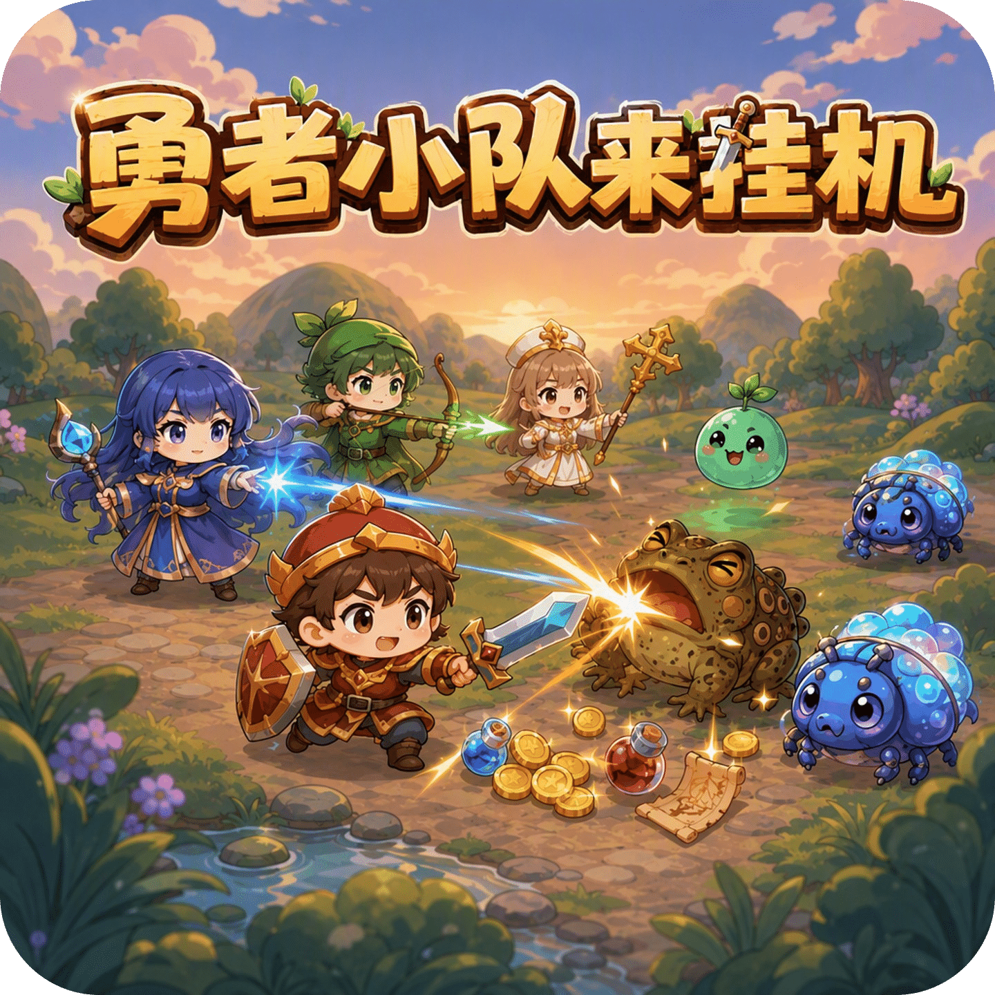 勇者小队来挂机