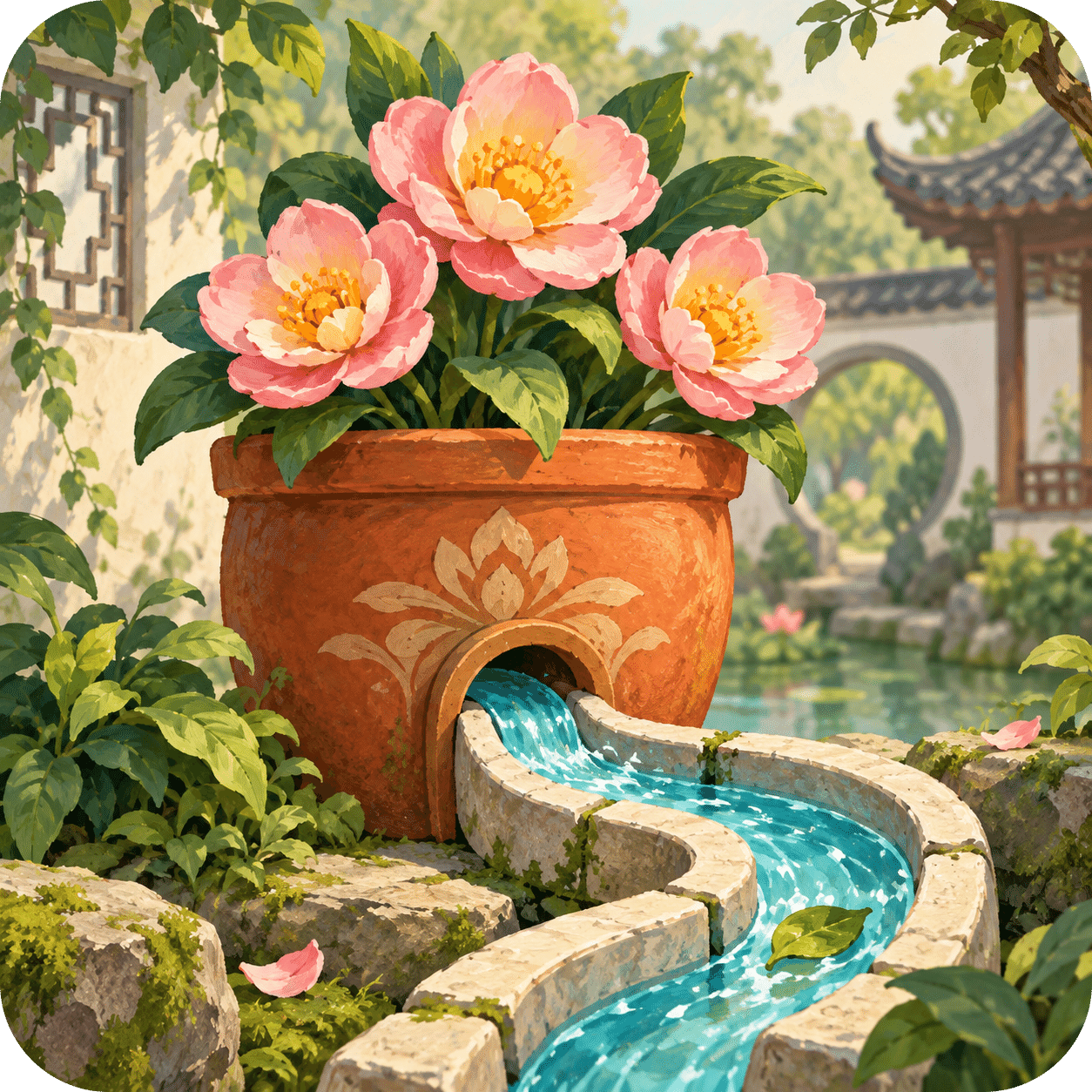 花间小憩