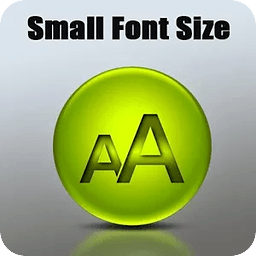 Small Font Size