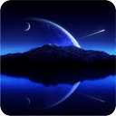 夜空流星动态壁纸