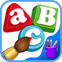 英文字母涂鸦 ABC Draw and Coloring