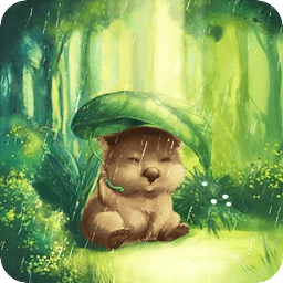 遮雨袋熊动态壁纸版本