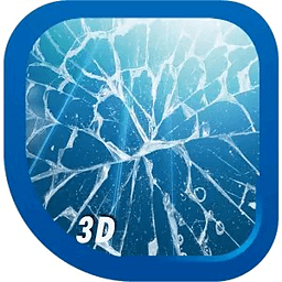 Broken screen simulation