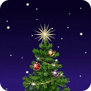 Christmas tree advent calendar