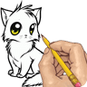 如何绘制：猫和小猫
