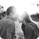 清新唯美逆光之下