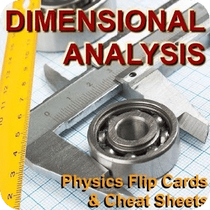 Dimensional Analysis