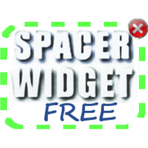 Spacer Widget Free