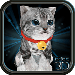 Fluffy Cat Pet 3D HD - f...