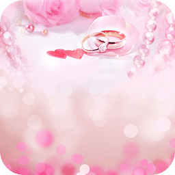 粉色系的爱恋动态壁纸