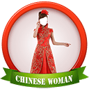 Chinese Woman Photo Suit