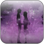 自由动态壁-纸紫夜星空