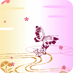 Cherry blossom and Butterfly