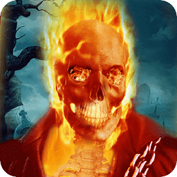 Ghost Rider Skull Remix LWP