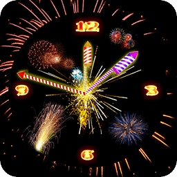Rocket Diwali Clock