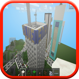 惊人的Minecraft PE CITY