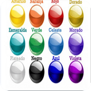 Agitar colores para niños