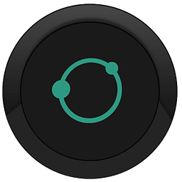 Cyan And Black Icon Pack