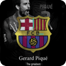 Barcelona Pique HD Clock LWP