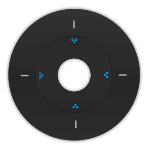 Solar Dial Clock - Dark