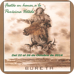 programa de fiestas Bureta´14