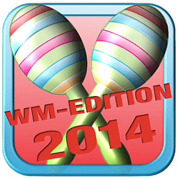 SOCCER MARACA RATTLE WM ...