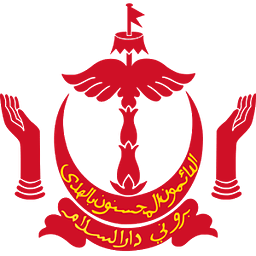Brunei Coat Arms LWP 3D