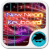 New Neon Keyboard Theme