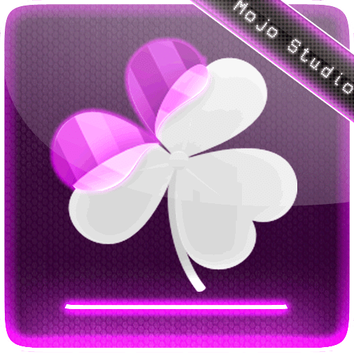 GO桌面主题purplefu