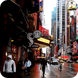 Rainy New York HD LWP
