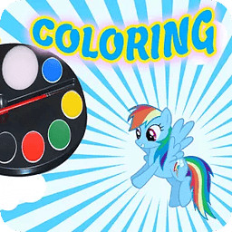 Little Tail Pony Colorin...