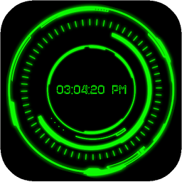Laser Digital Clock