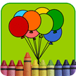 Balloon Coloring Pages