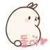 GO主题冰激凌兔子