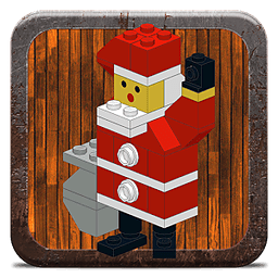 Brick Santa Claus examples